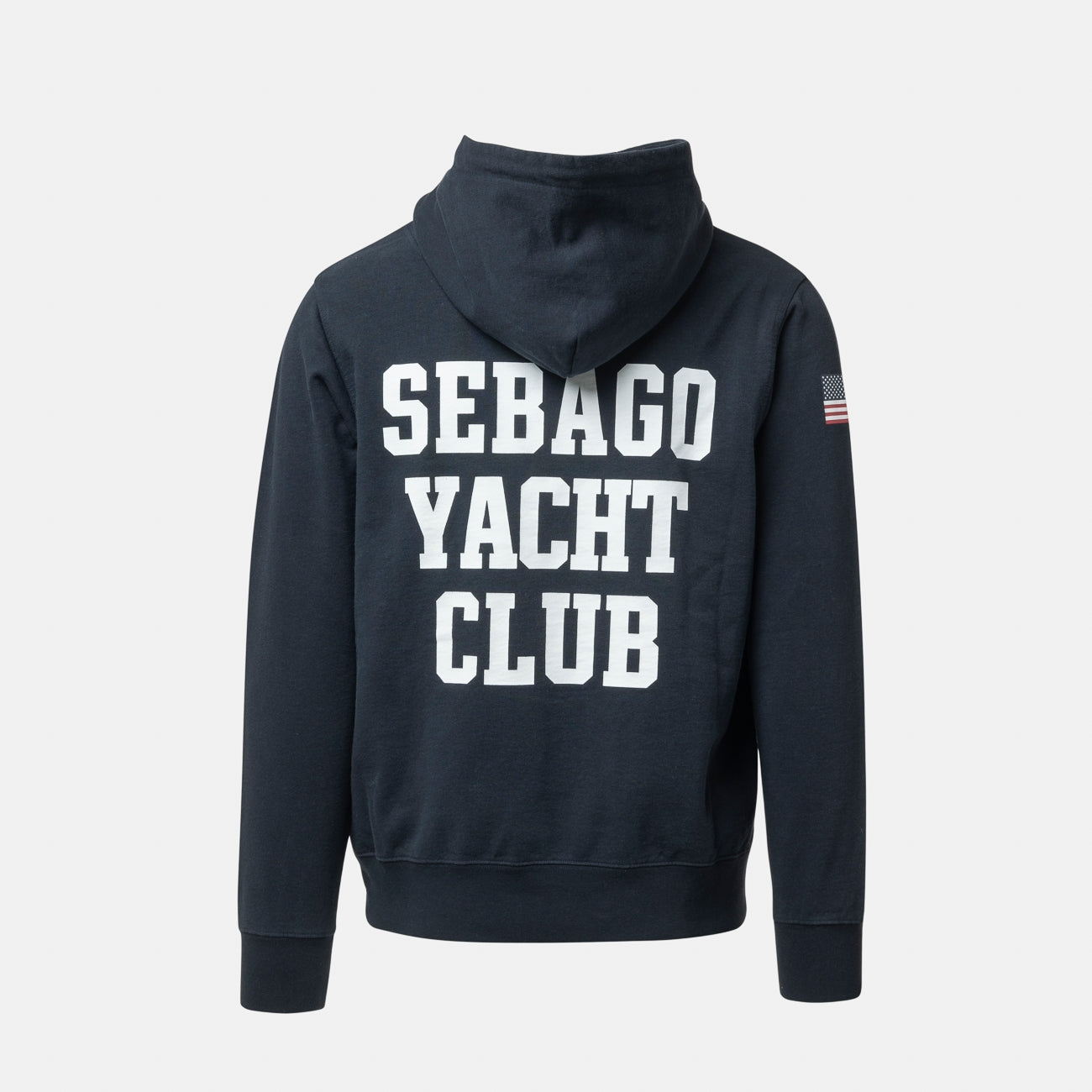 Felpa con cappuccio Sebago Docksides Merepoint Yachting Club bleu