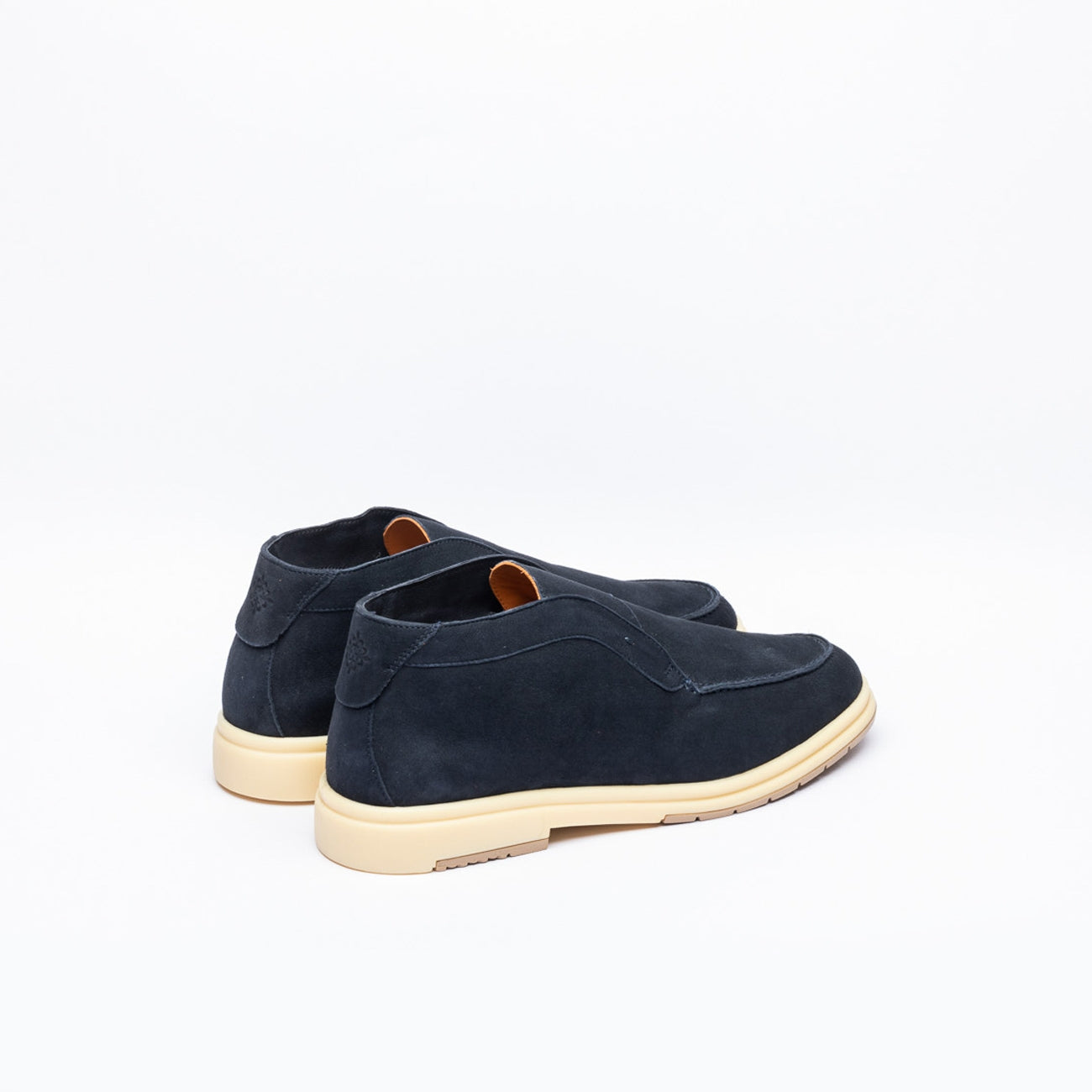 Polacco slip-on A. Ventura Zenith 90 in camoscio blu (Night blue)