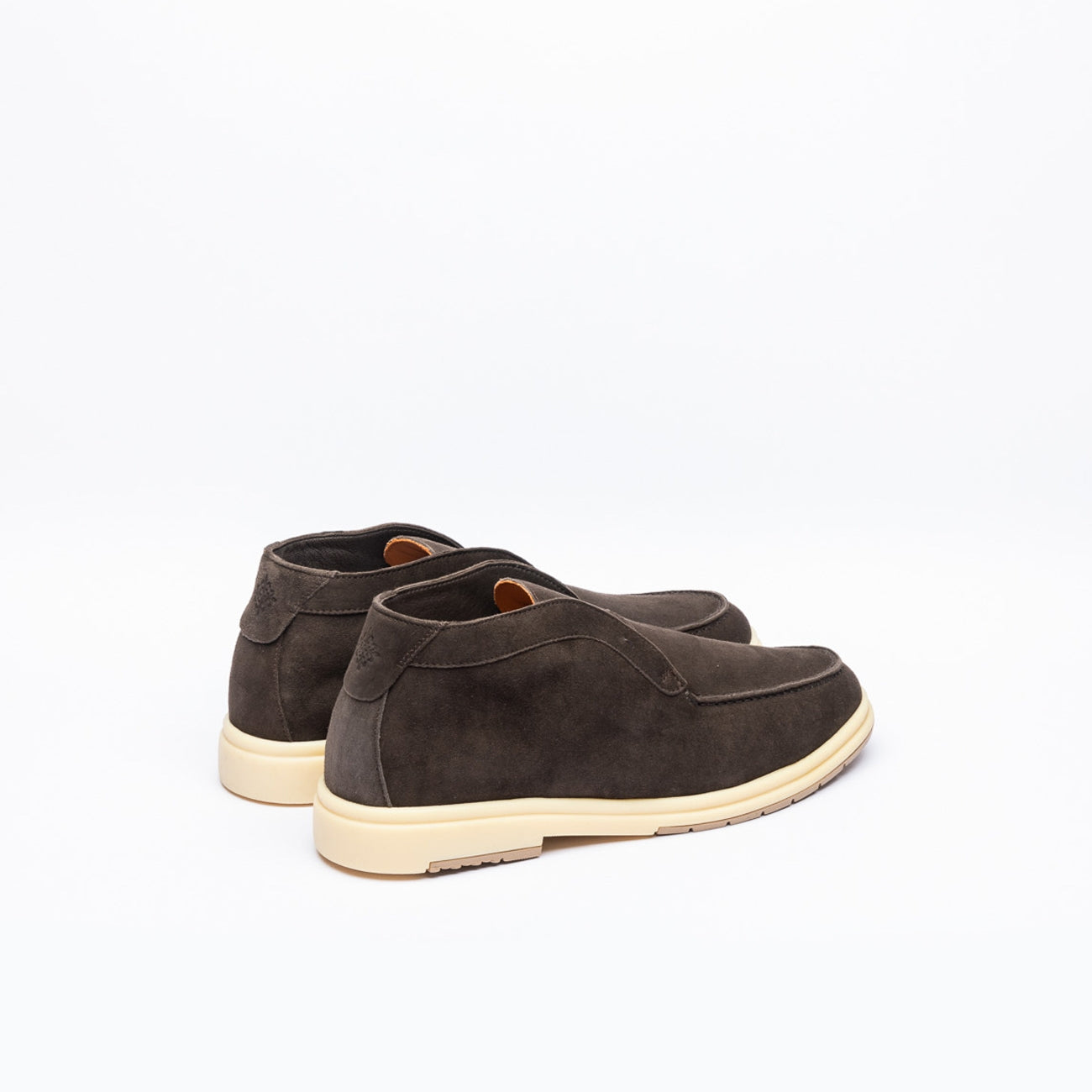 Polacco slip-on A. Ventura Zenith 90 in camoscio marrone (Ebano)