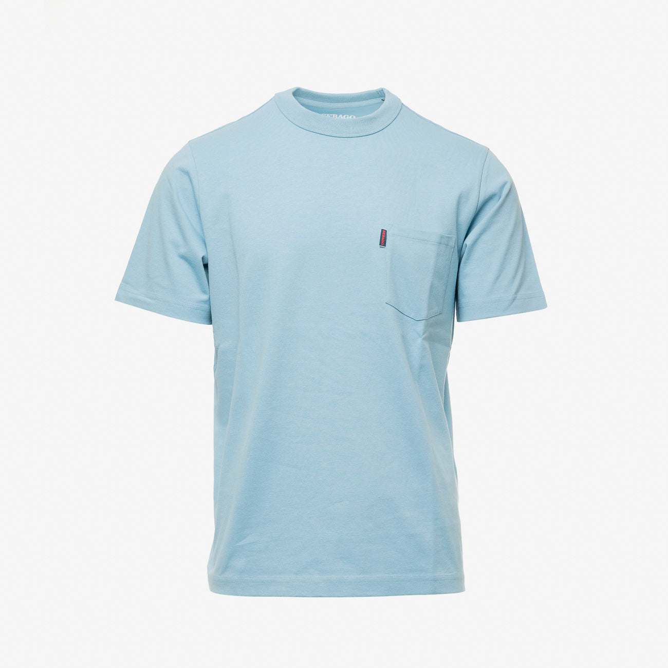 T-shirt a maniche corte Sebago Tillers in cotone azzurro