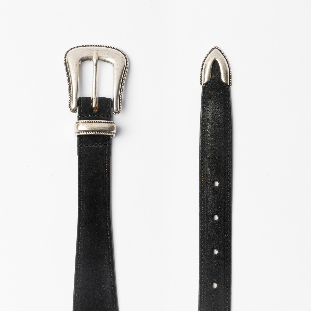 Cintura con puntale Andrea D'Amico ACU2837 in camoscio nero
